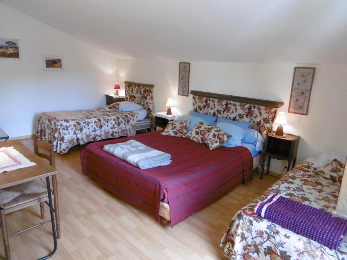 Le Val Leron Bed & Breakfast Valaurie ภายนอก รูปภาพ