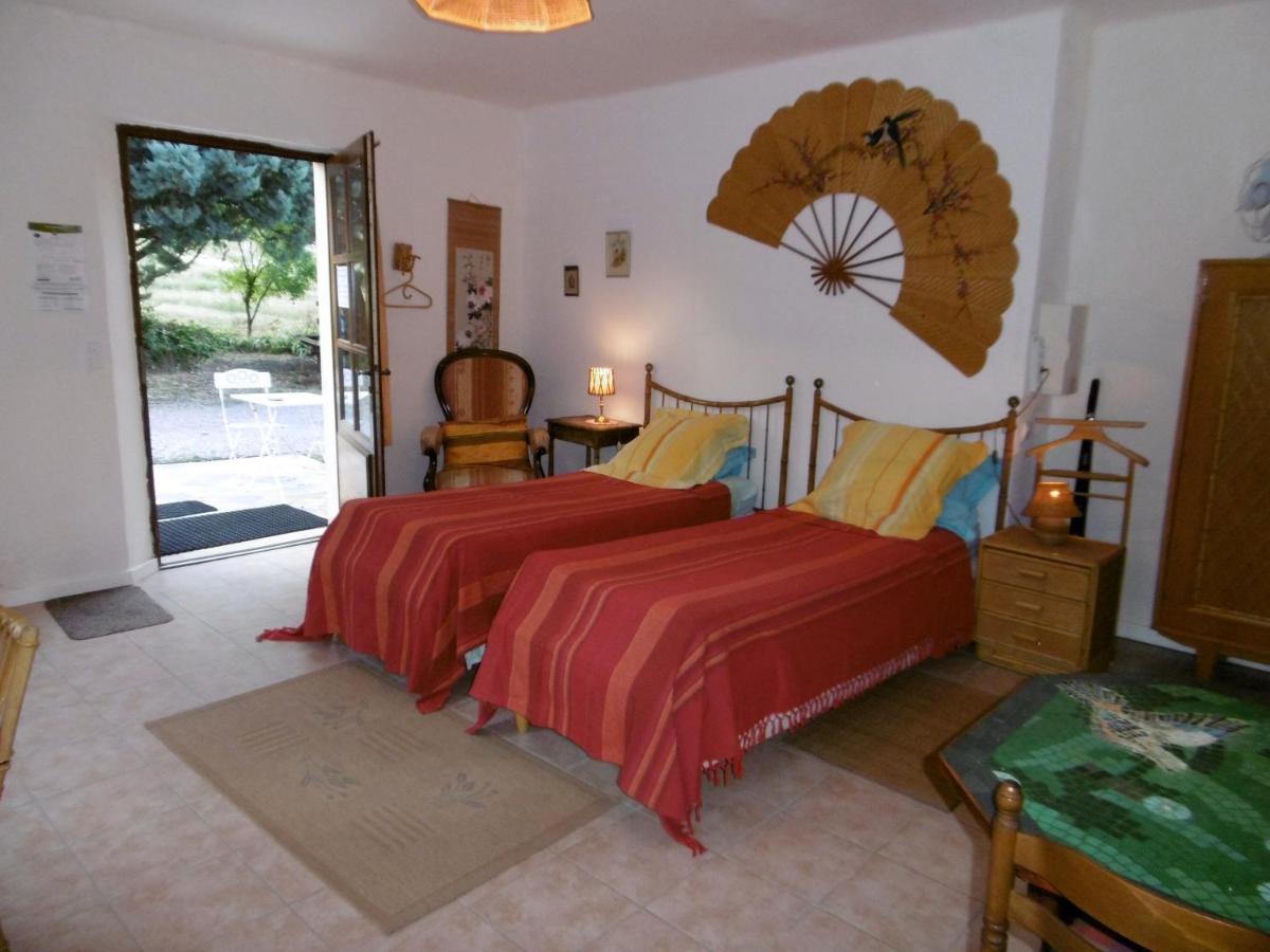 Le Val Leron Bed & Breakfast Valaurie ภายนอก รูปภาพ